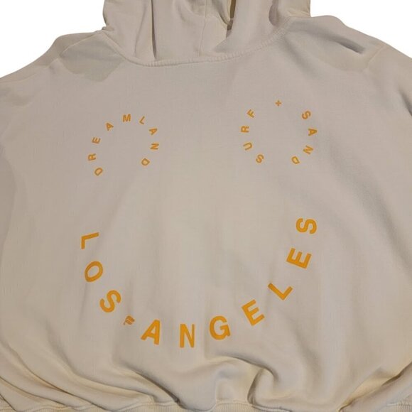 Fabletics Shrunken Hoodie - Los Angeles Dreamland Surf + Sand - Size 2X - Picture 4 of 11